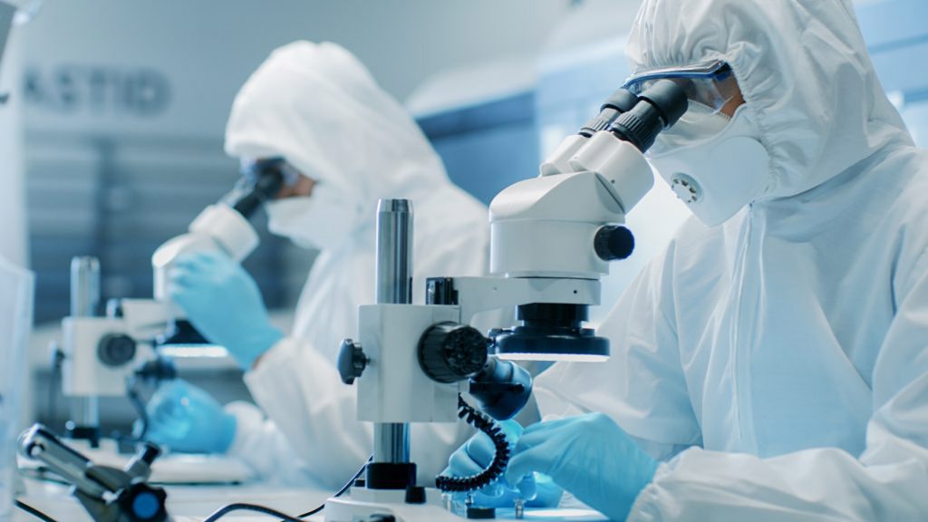 Photo of people in a Laboratory - Integrity Cleanroom