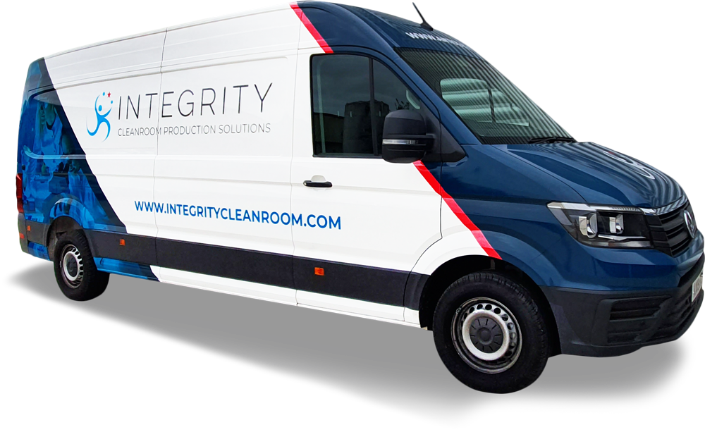 Integrity Cleanroom UK Delivery Van