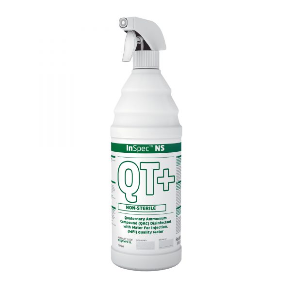 Inspec QT+ non-sterile disinfectant - Integrity