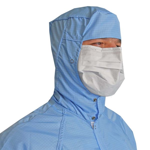 Permanent coverall with a hood - blue - Integrity