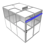modular cleanroom 3 x 2