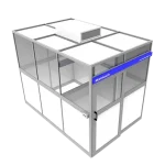modular cleanroom 3 x 2
