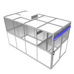 modular cleanroom 4 x 2