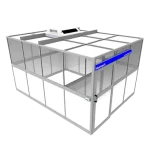 modular cleanroom 4 x 3