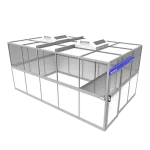 modular cleanroom 5 x 3