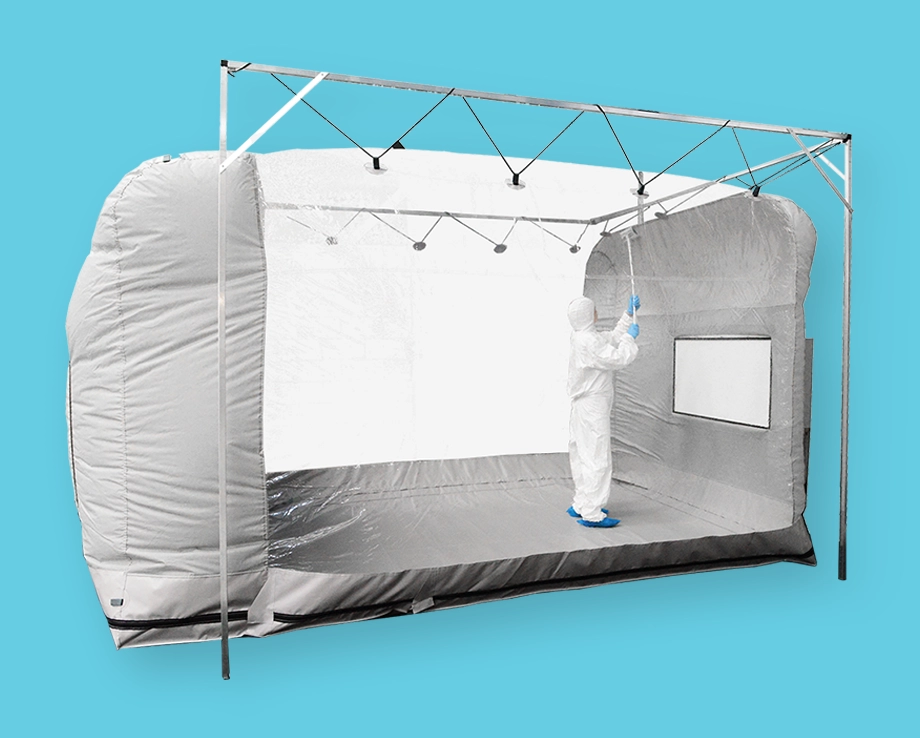 ICUK New Banners - Clean Tent Equipment